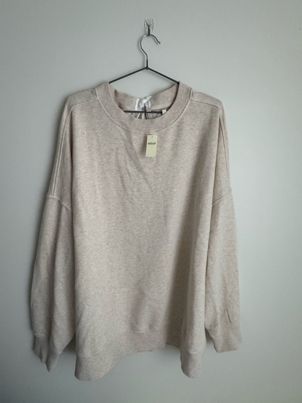 Aerie Bow Crewneck Sweater